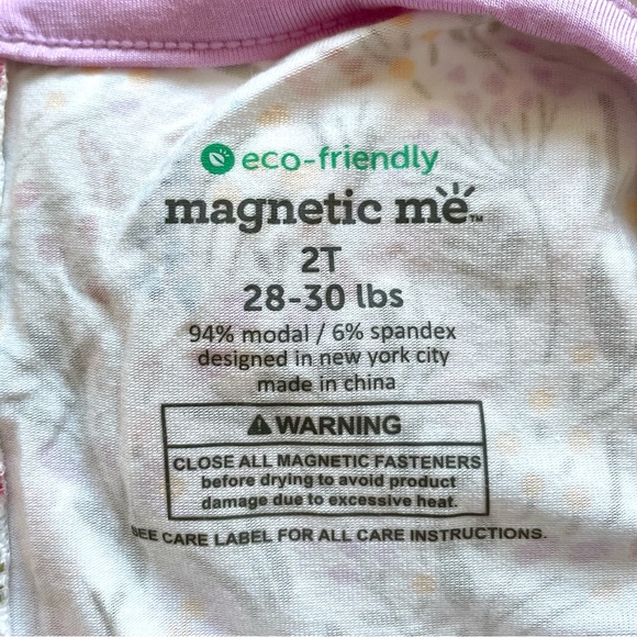 NWT Magnetic Me Easter Floral Modal Ruffle Dress in White 2T - Picture 11 of 12